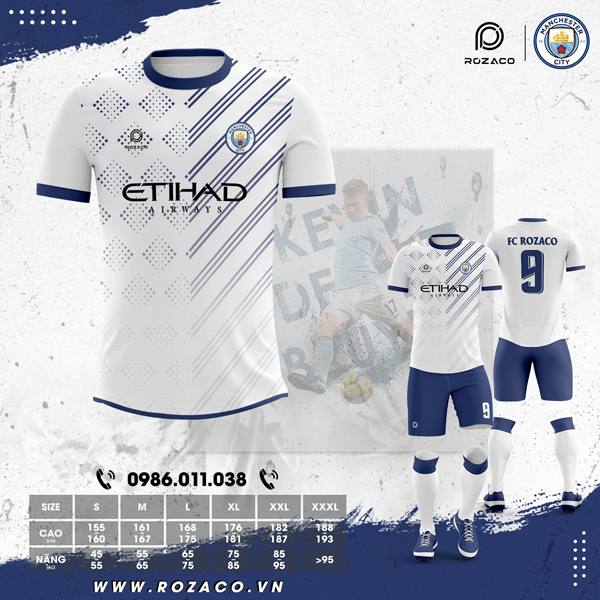 Mẫu áo câu lạc bộ Man City mới nhất 2022